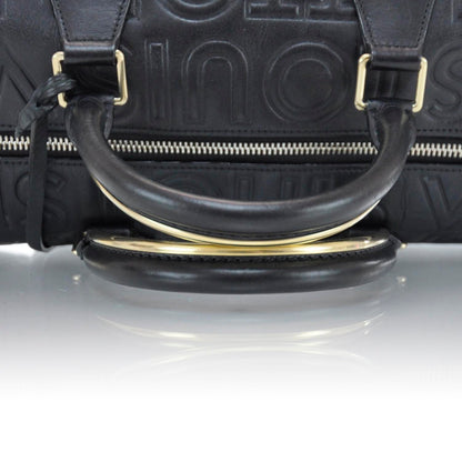 Louis Vuitton Calfskin Embossed Speedy Cube 30 Black 4 of 12