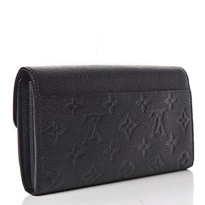 Louis Vuitton Empreinte Sarah Wallet NM Black 3 of 7