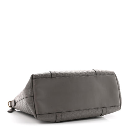 Gucci Soft Microguccissima Small Zippered Satchel Loess 4 of 10