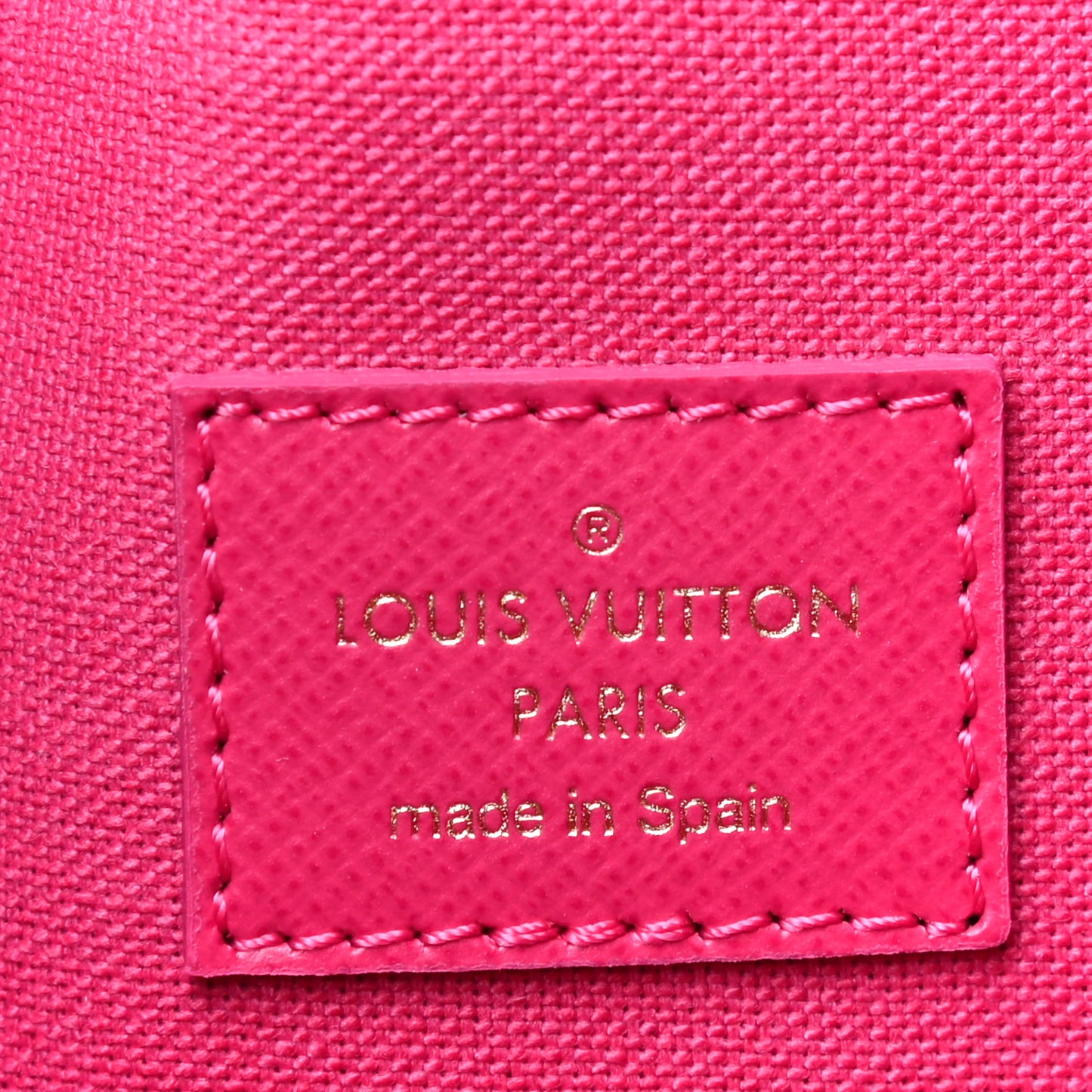 Monogram 2021 Christmas Animation Hollywood Pochette Felicie Chain Wallet Fuchsia