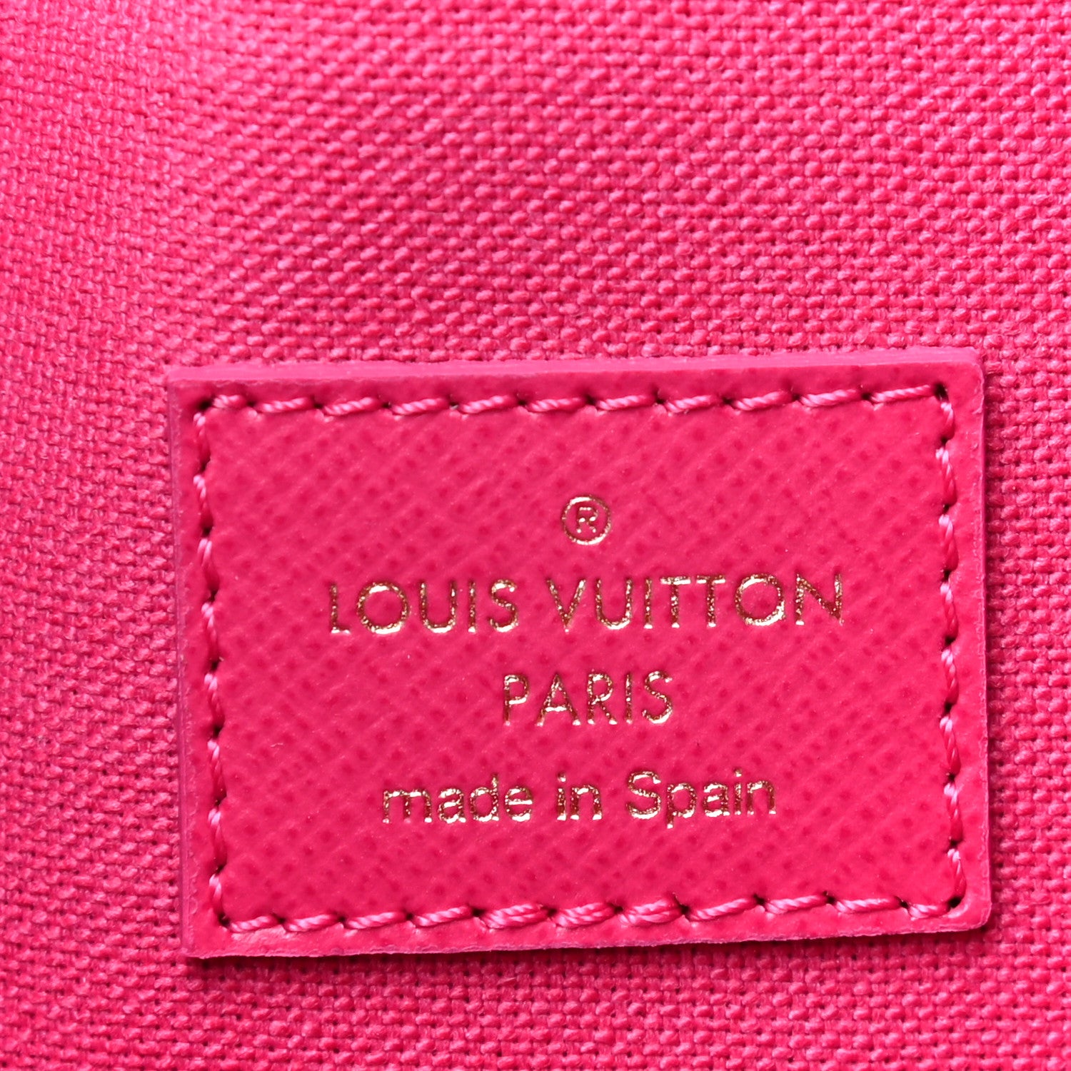 Louis Vuitton Monogram 2021 Christmas Animation Hollywood Pochette Felicie Chain Wallet Fuchsia 7 of 11