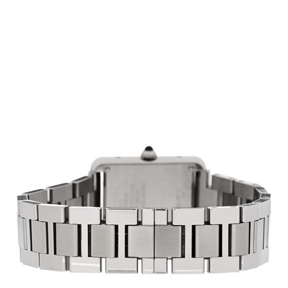 Cartier Stainless Steel 24mm Tank Solo Quartz Watch 3 of 5