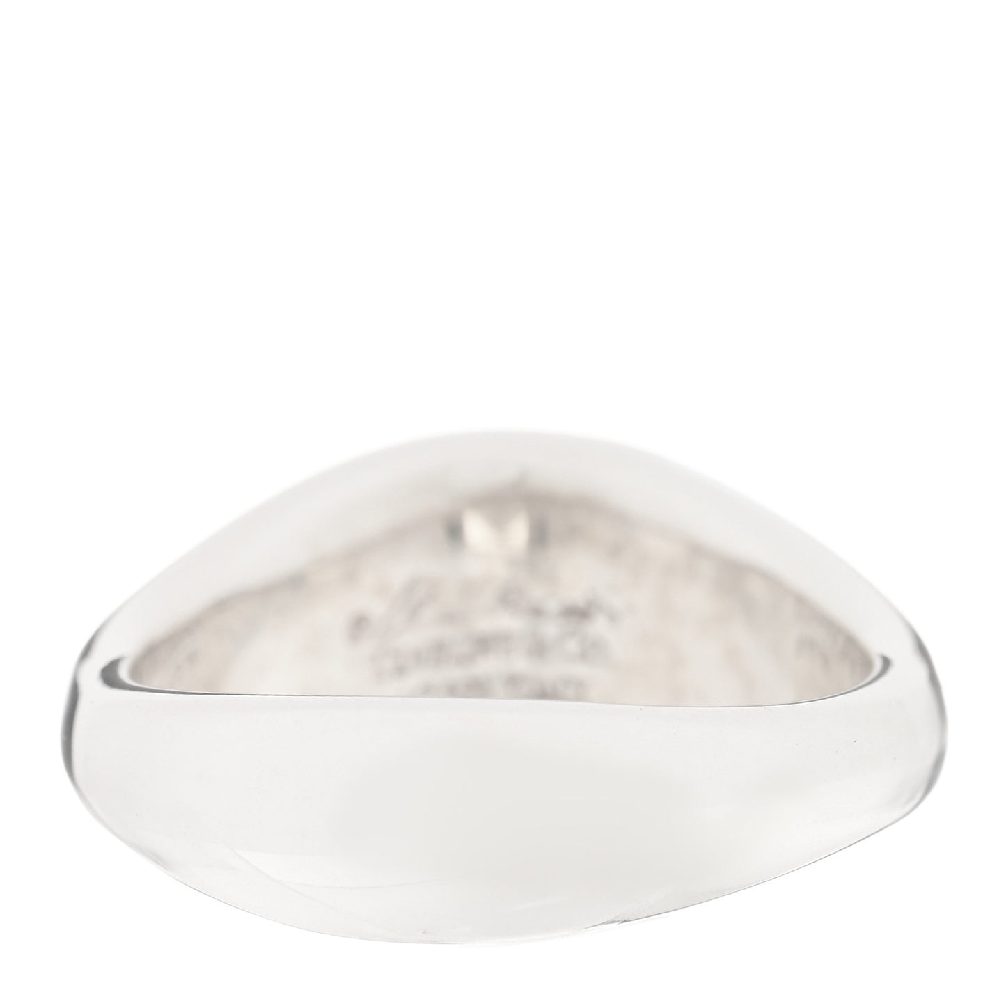 Sterling Silver Elsa Peretti Cat Island Shell Ring 49 4.75