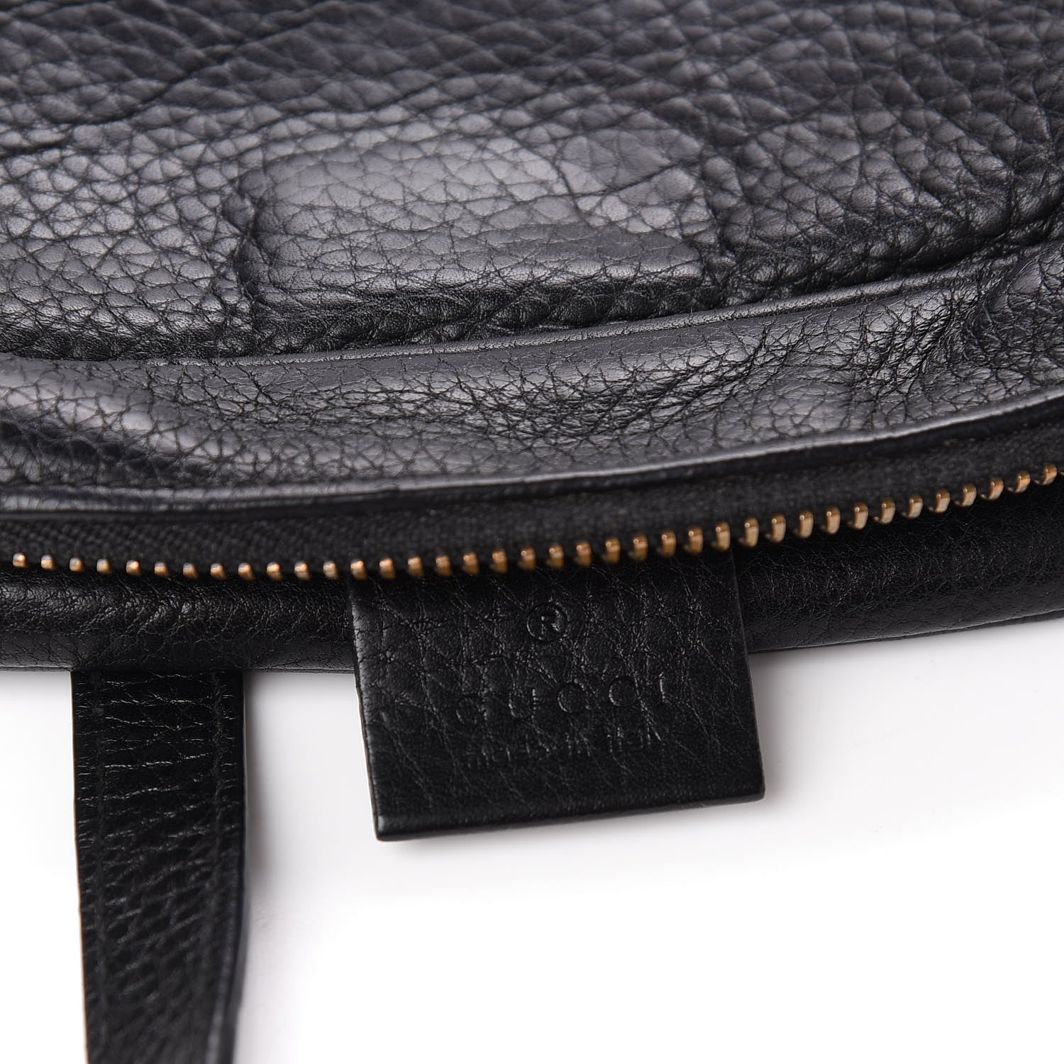 Gucci Pebbled Calfskin Mini Soho Disco Bag Black 8 of 11