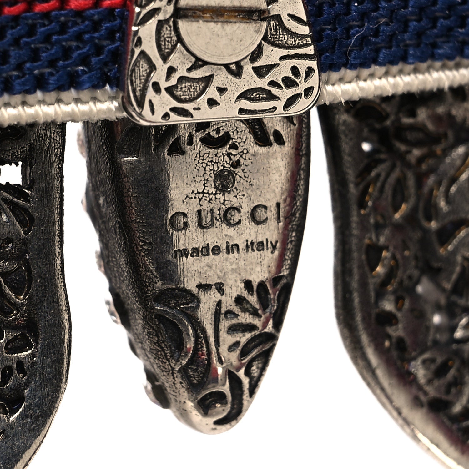 Gucci Web Crystal Butterfly Bracelet 4 of 4