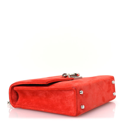 Hermes Veau Doblis Mini Verrou Chaine Bag Capucine 4 of 12