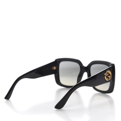 Gucci Acetate Square Frame Sunglasses GG0141S Black 4 of 7