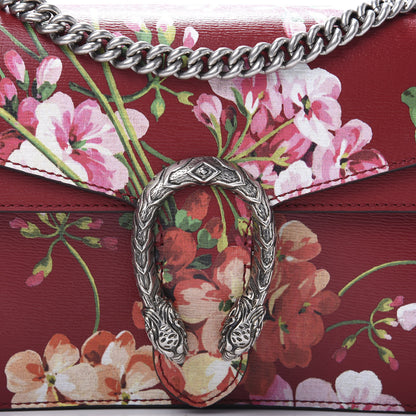 Gucci Calfskin Blooms Print Small Dionysus Shoulder Bag Romantic Cherry Multicolor 12 of 12