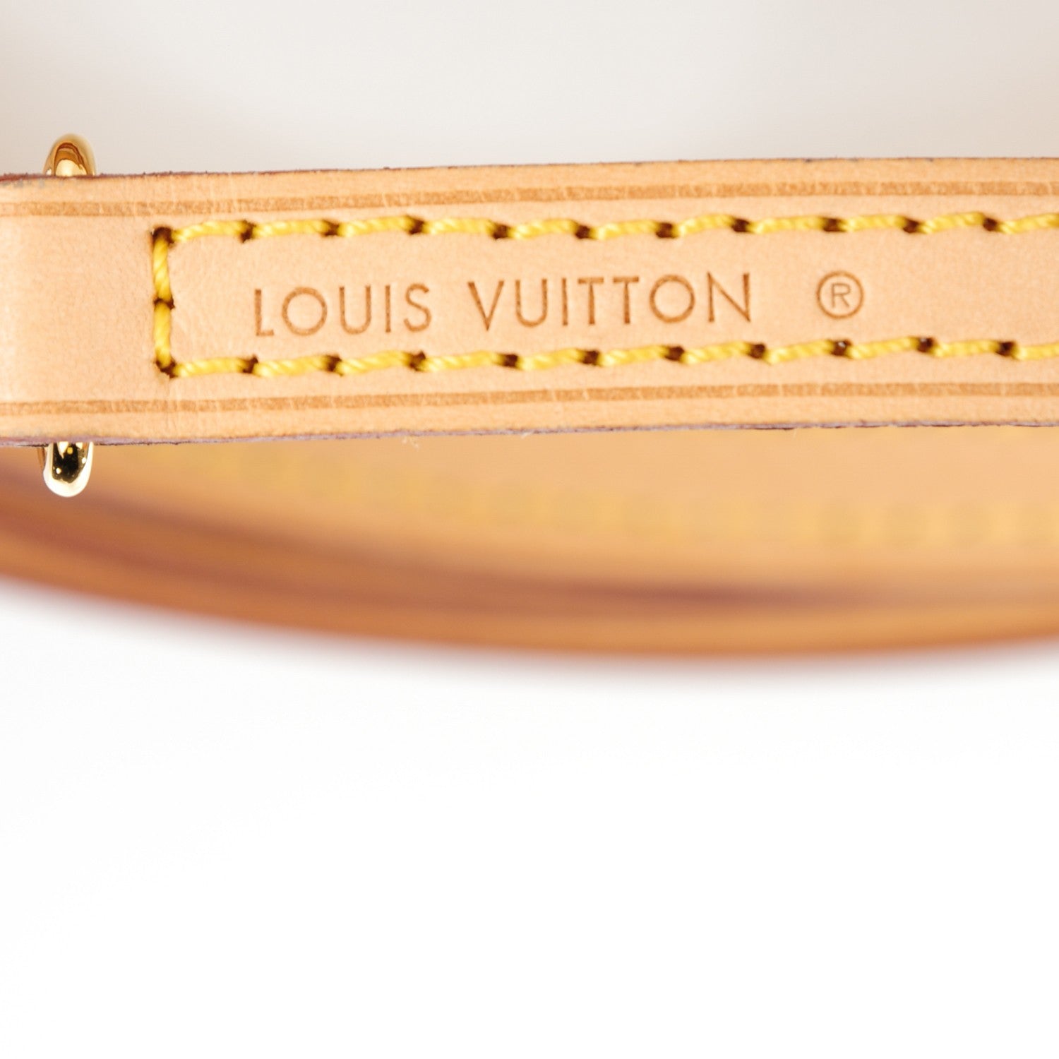 Louis Vuitton Vachetta Long Shoulder Strap VVN 4 of 6
