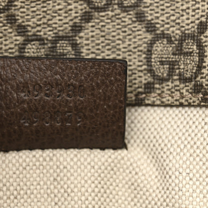 Gucci GG Supreme Monogram Neo Vintage Web Belt Bag Brown 7 of 10