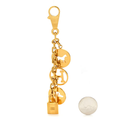 Hermes Breloque Bag Charm Gold 2 of 4