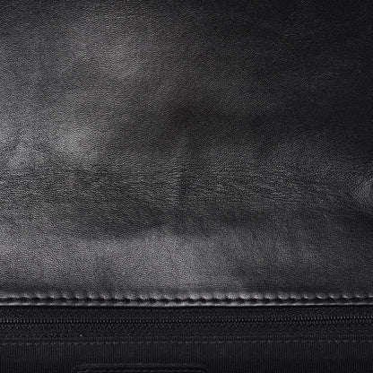Chanel Lambskin Chevron Quilted Large Surpique Flap Black 8 of 13