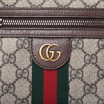 Gucci GG Supreme Monogram Web Mini Ophidia Messenger Brown 11 of 11