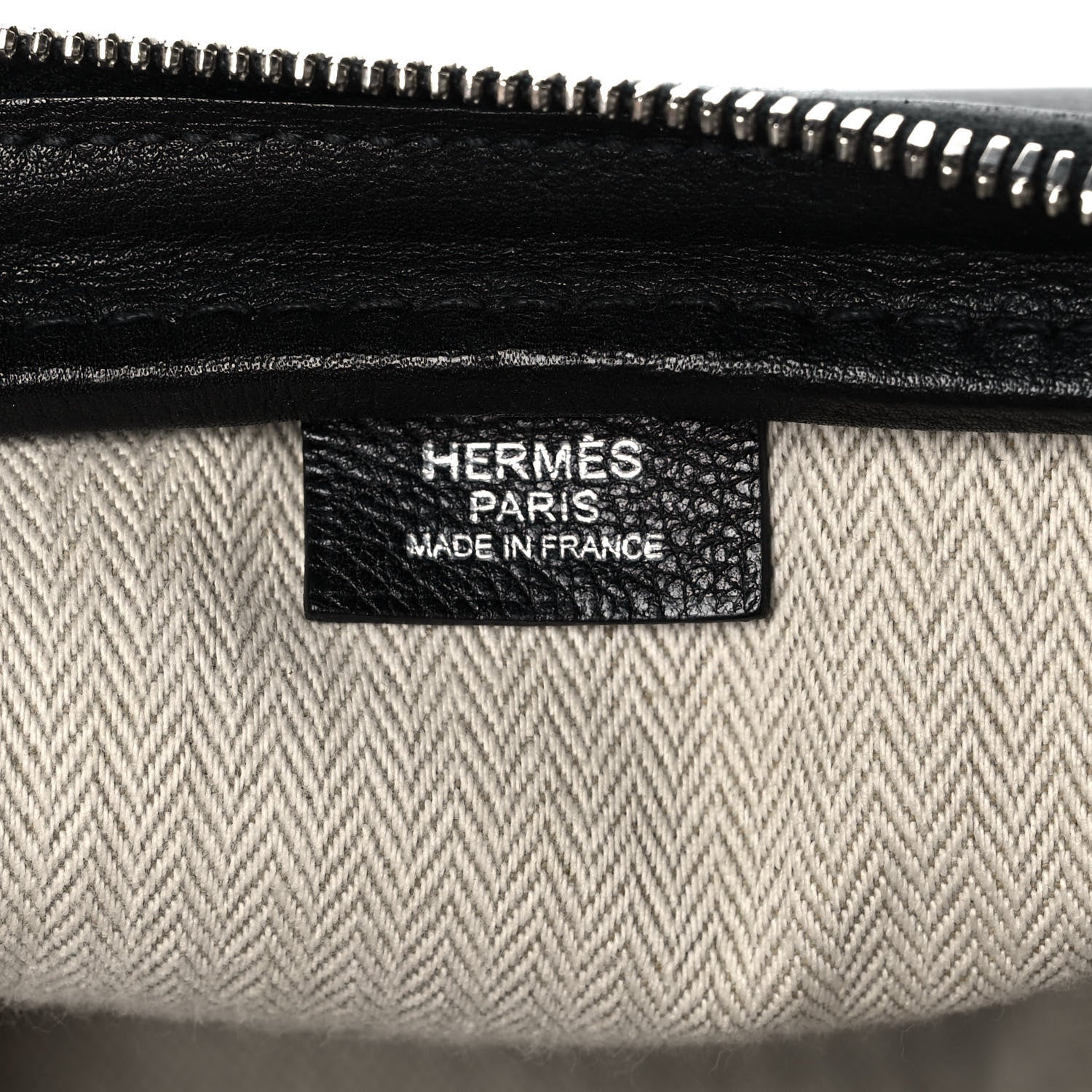 Hermes Evergrain Hebdo Reporter Document Holder Black 6 of 11