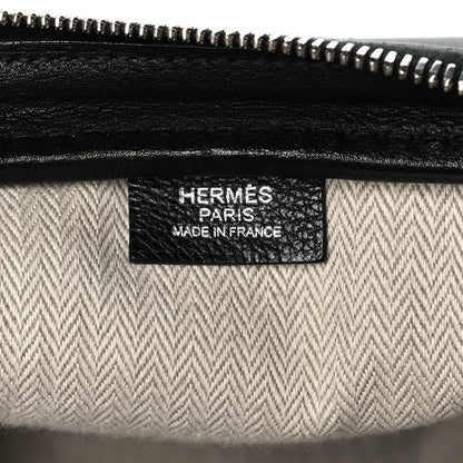 Hermes Evergrain Hebdo Reporter Document Holder Black 6 of 11