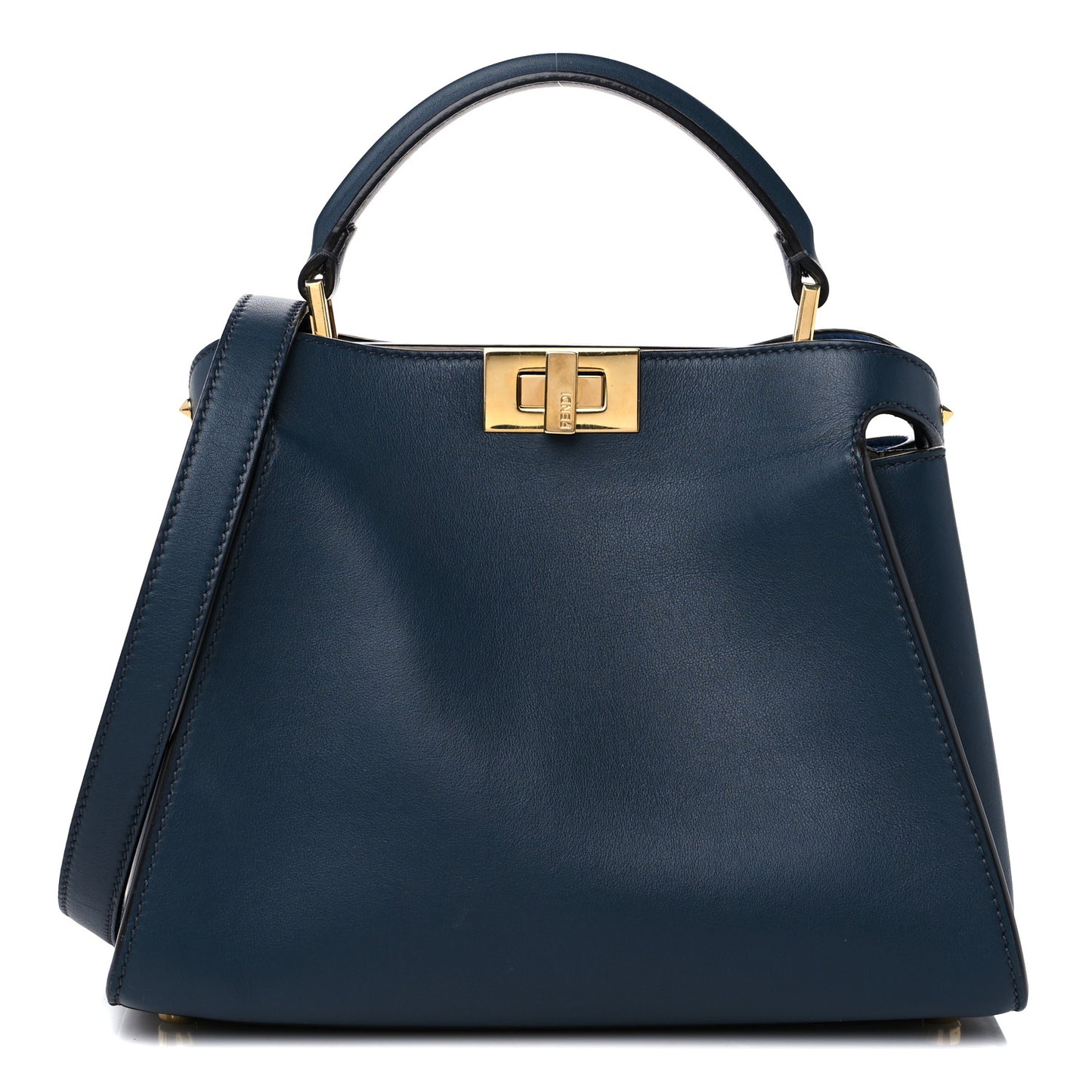 Vitello Tahiti Nappa Medium Peekaboo Iconic Essentially Satchel Notturno Grigio Polvere Nebula