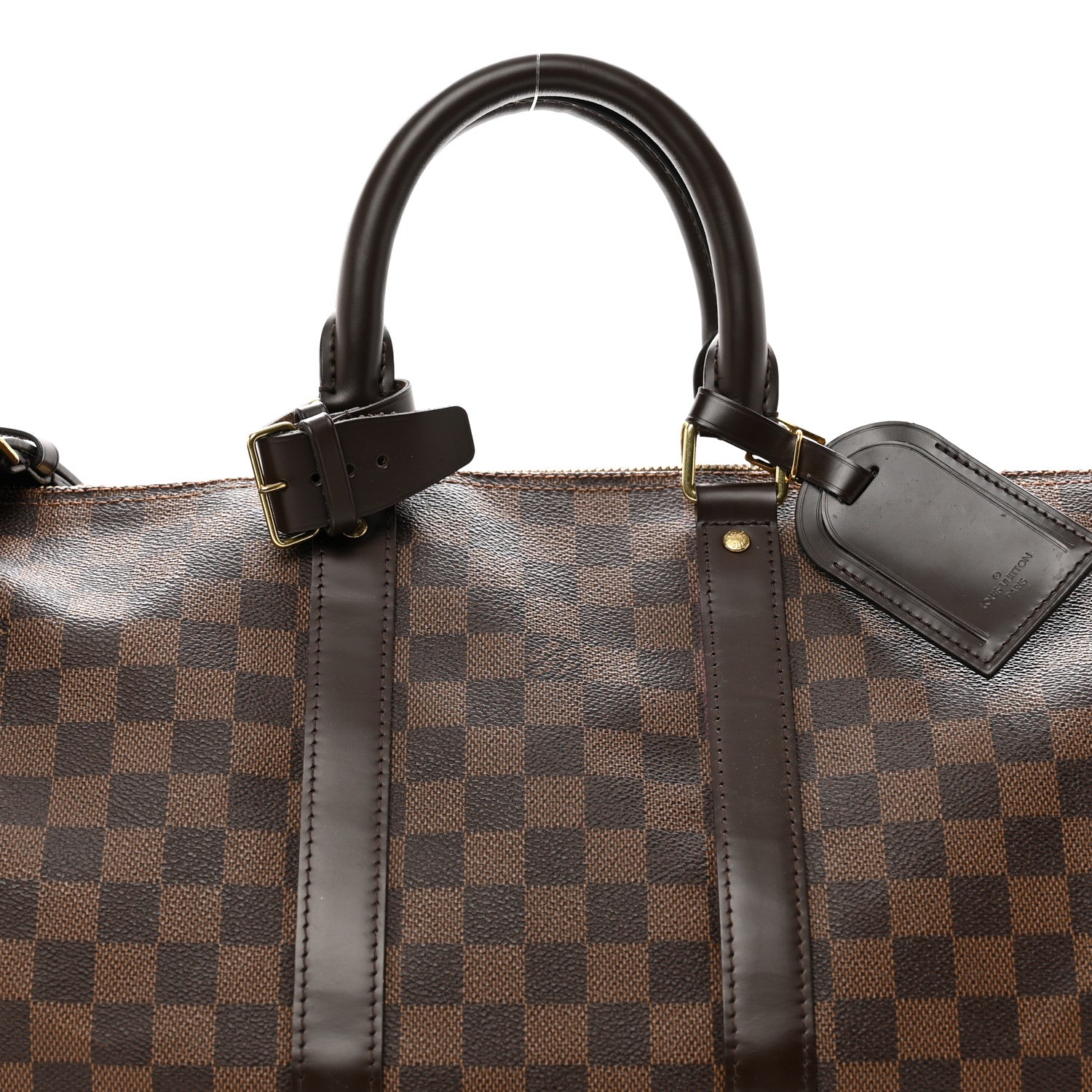Louis Vuitton Damier Ebene Keepall Bandouliere 45 4 of 9