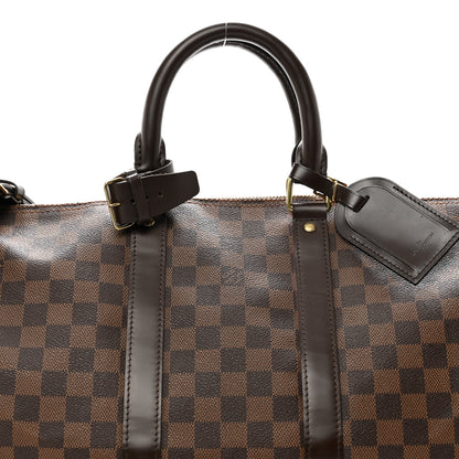 Louis Vuitton Damier Ebene Keepall Bandouliere 45 4 of 9
