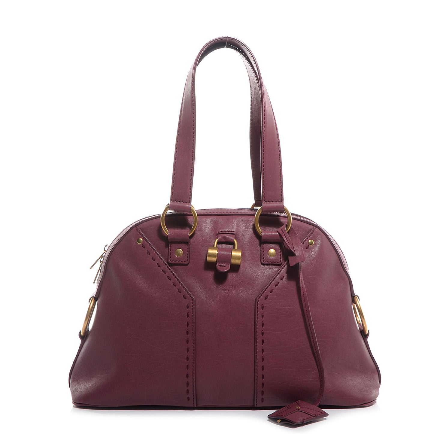 Leather Medium Muse Cherry