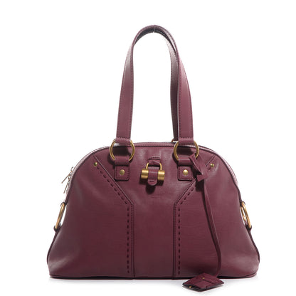 Saint Laurent Leather Medium Muse Cherry 1 of 9