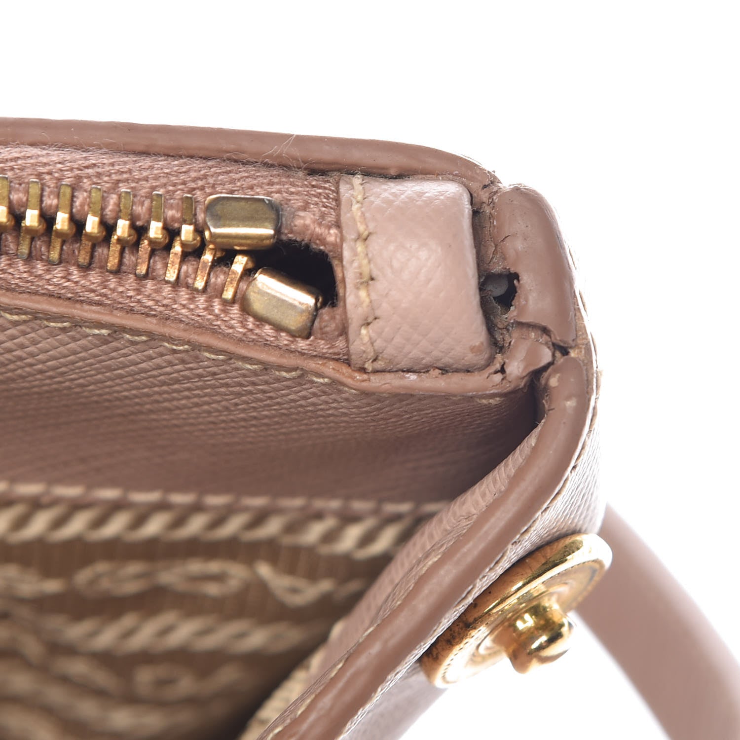 Prada Saffiano Medium Galleria Double Zip Tote Cammeo 19 of 36