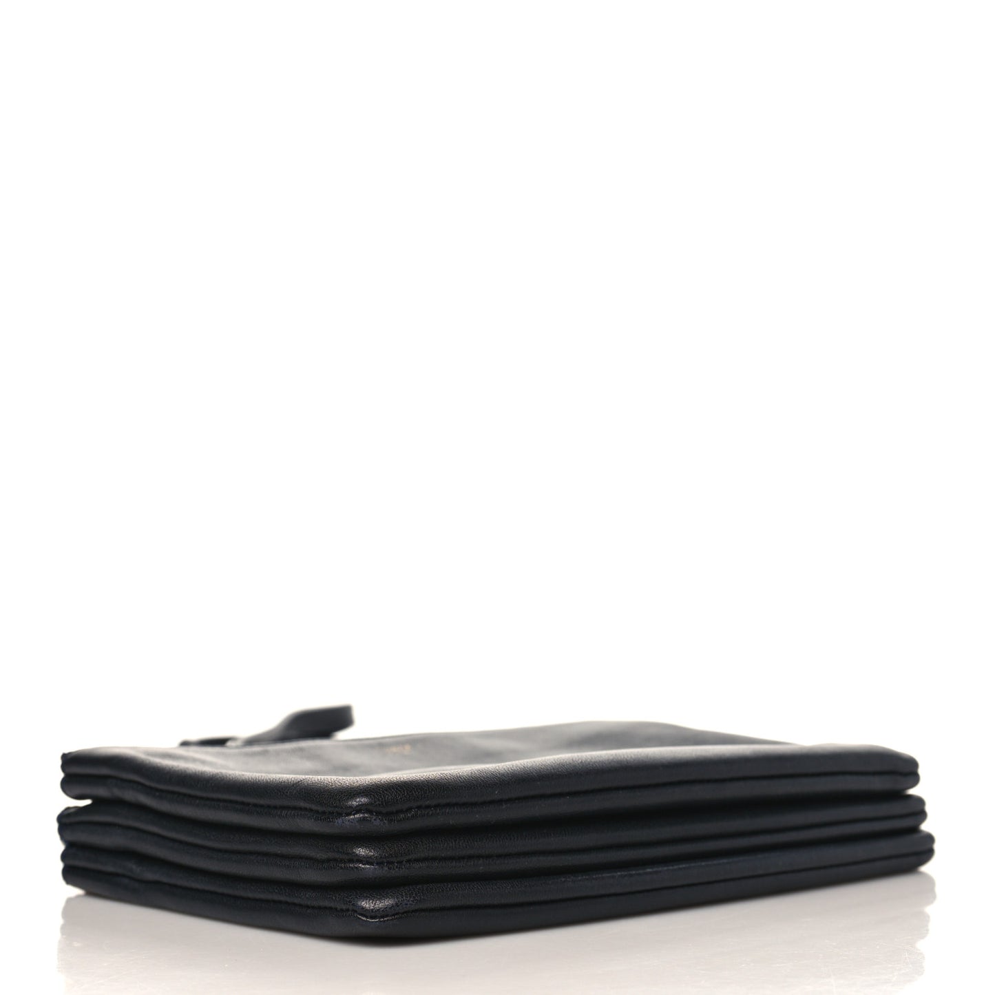 Lambskin Small Trio Crossbody Bag Black