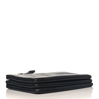 Celine Lambskin Small Trio Crossbody Bag Black 4 of 10