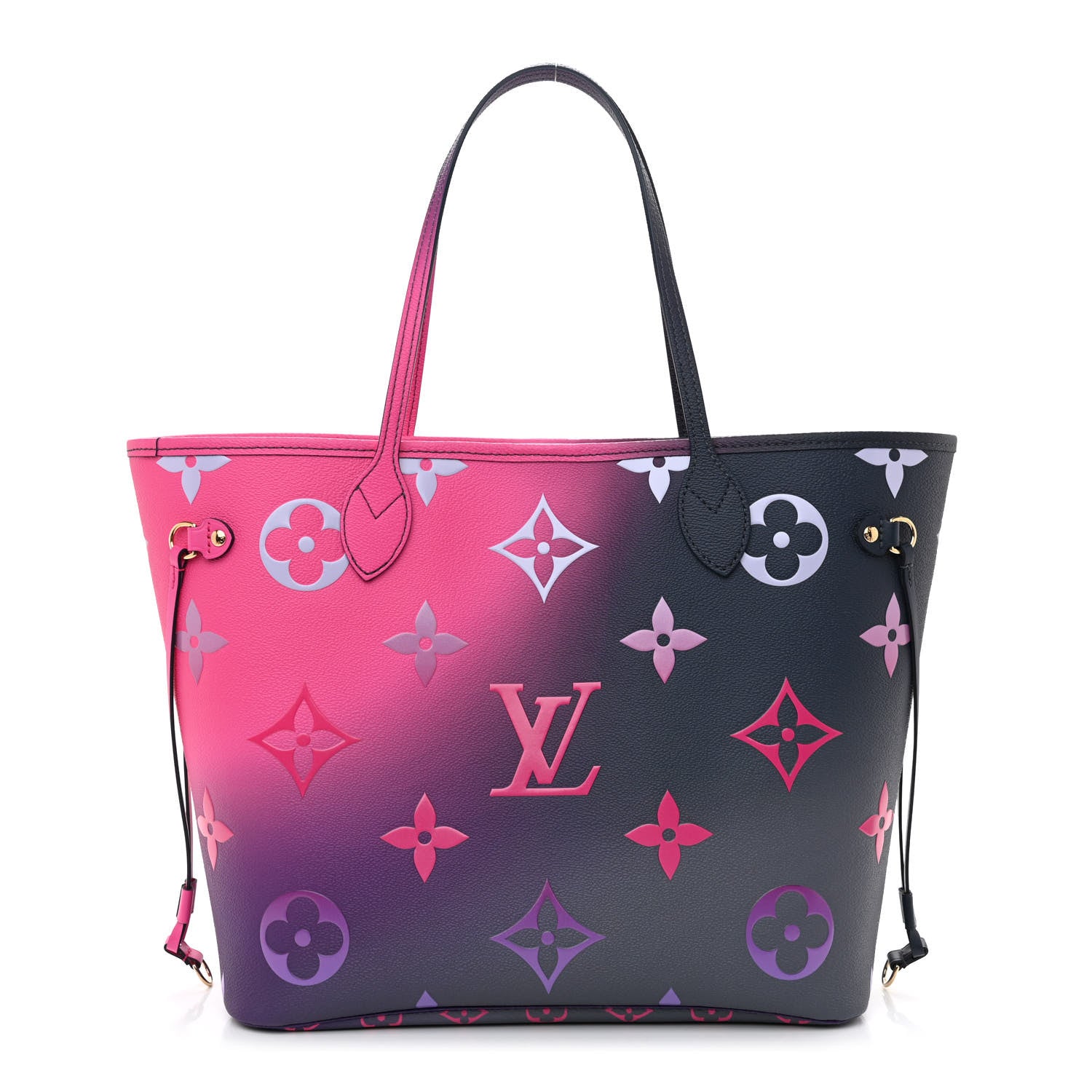Louis Vuitton Monogram Giant Spring In The City Neverfull MM Midnight Fuchsia 1 of 7
