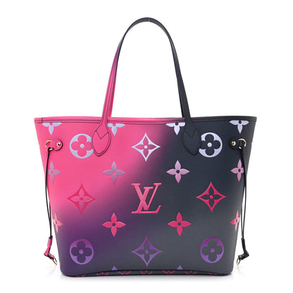 Louis Vuitton Monogram Giant Spring In The City Neverfull MM Midnight Fuchsia 1 of 7