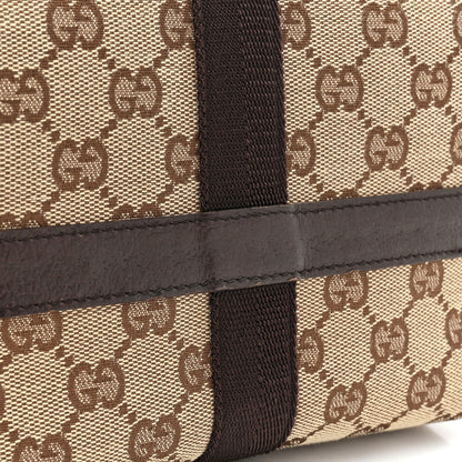 Gucci Monogram Waist Pouch Bag Dark Brown 10 of 10