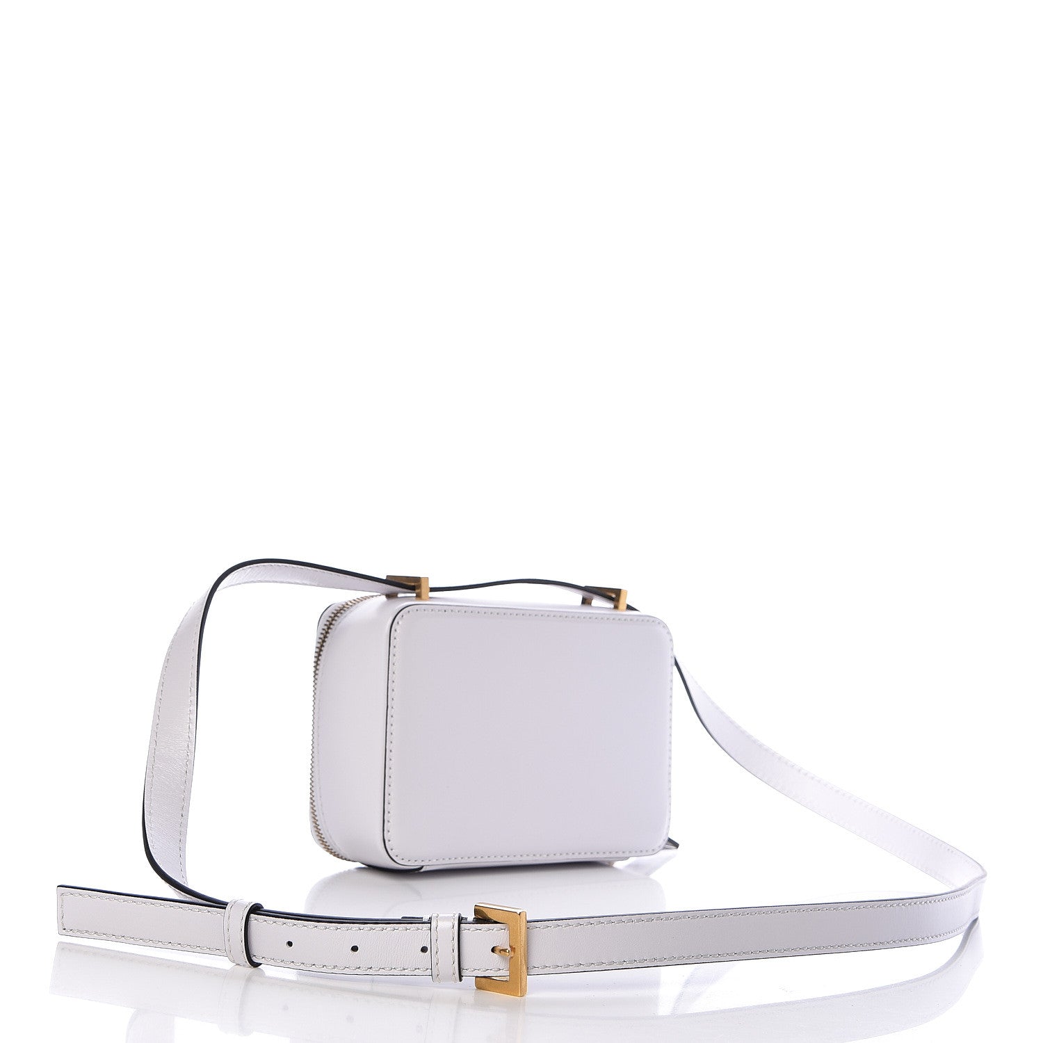 Valentino Garavani Smooth Calfskin VSling Crossbody Bag White 3 of 9
