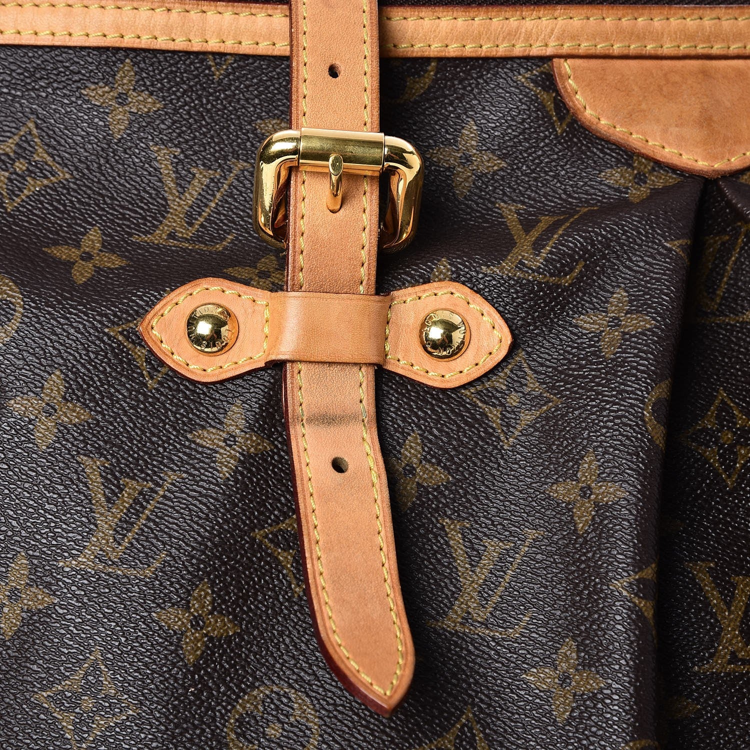 Louis Vuitton Monogram Palermo GM 9 of 12