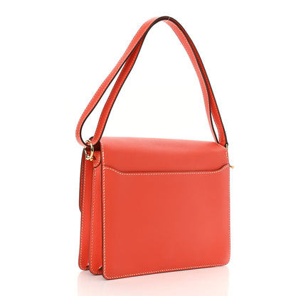 Hermes Evercolor Sac Roulis 23 Orange Poppy 3 of 10