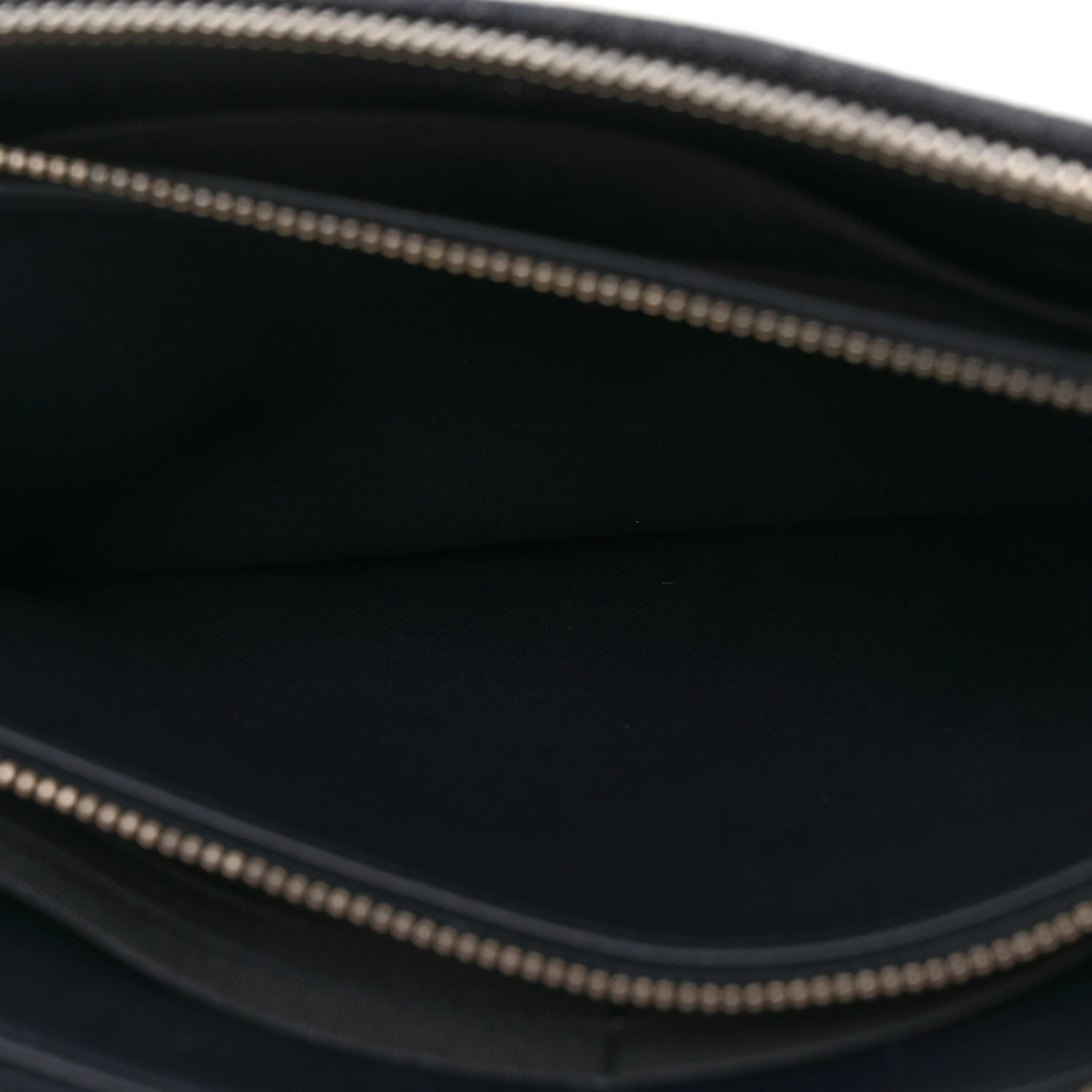 Chanel Denim Small Deauville Zipped Pouch Dark Blue 7 of 12