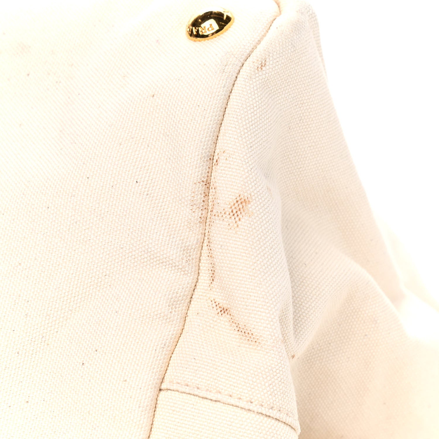 Prada Canapa Logo Tote Grezzo 10 of 12