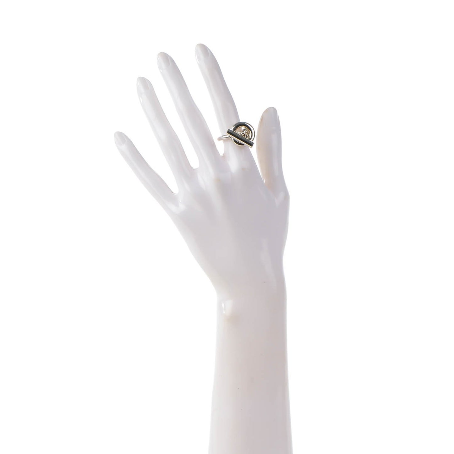 Sterling Silver GM Croisette Ring 50 5