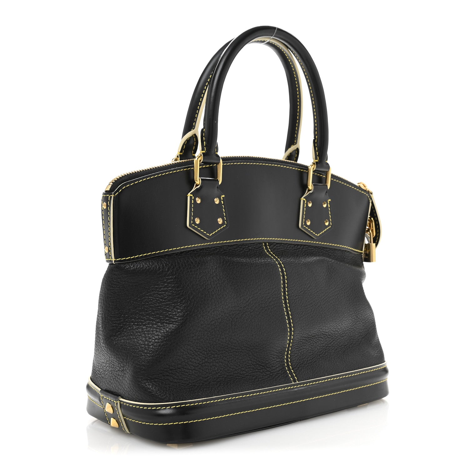 Louis Vuitton Suhali Lockit Black 3 of 13