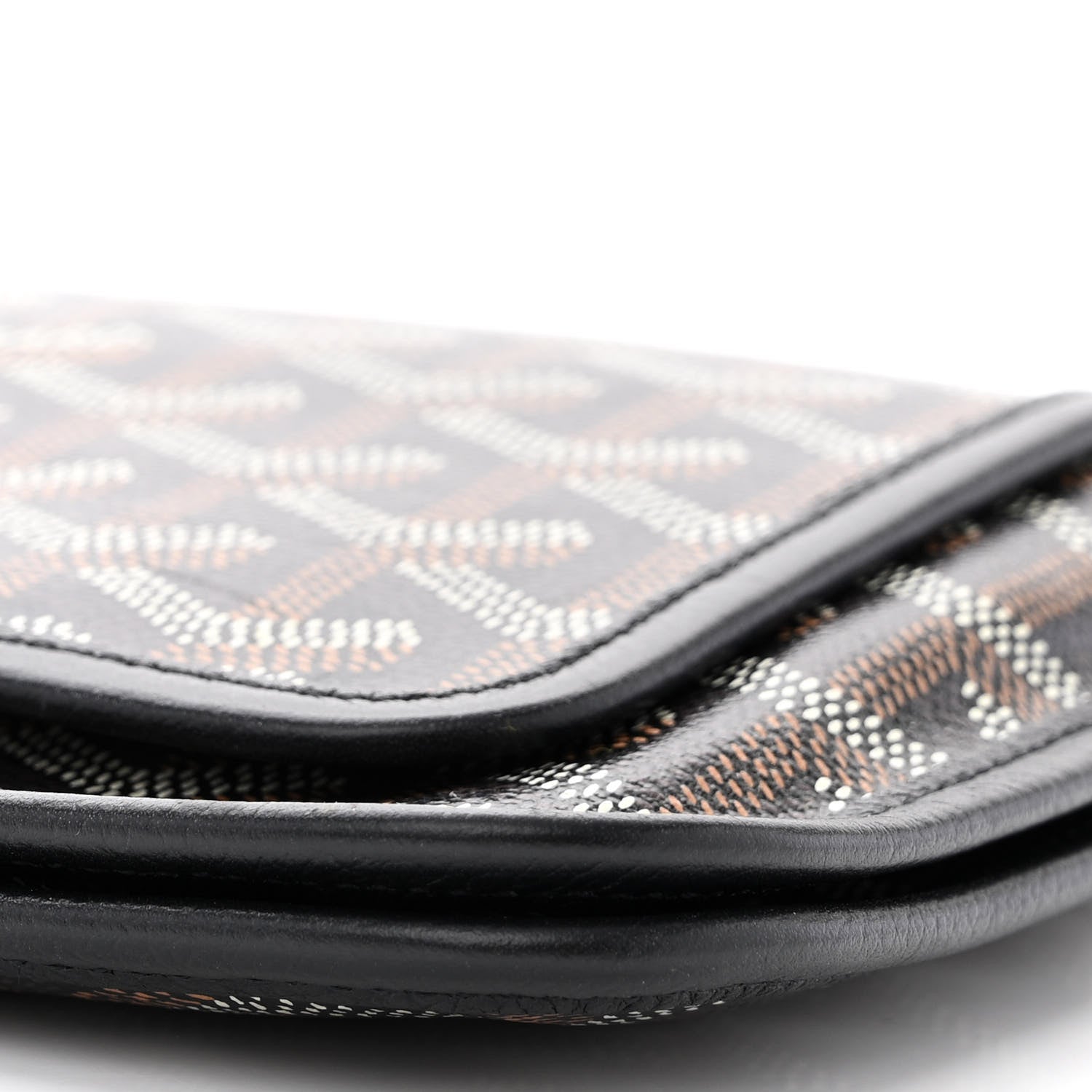 Goyard Goyardine Plumet Wallet Clutch Black 11 of 12