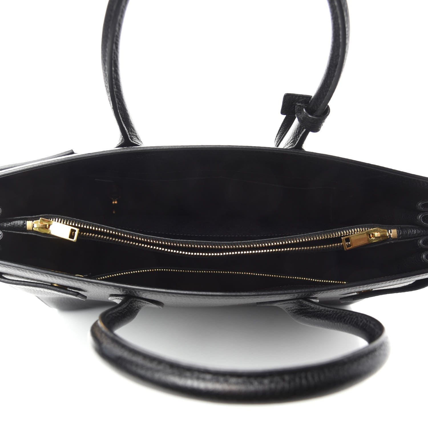 Saint Laurent Grained Calfskin Large Sac De Jour Carryall Black 5 of 10