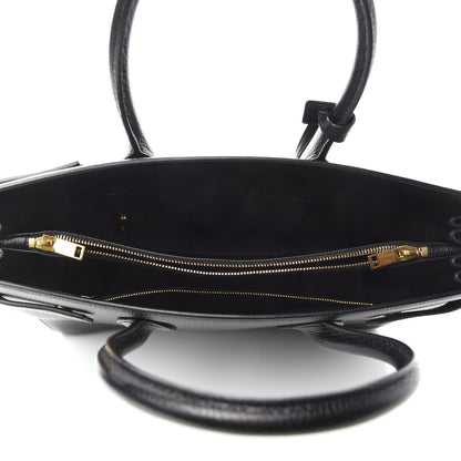 Saint Laurent Grained Calfskin Large Sac De Jour Carryall Black 5 of 10