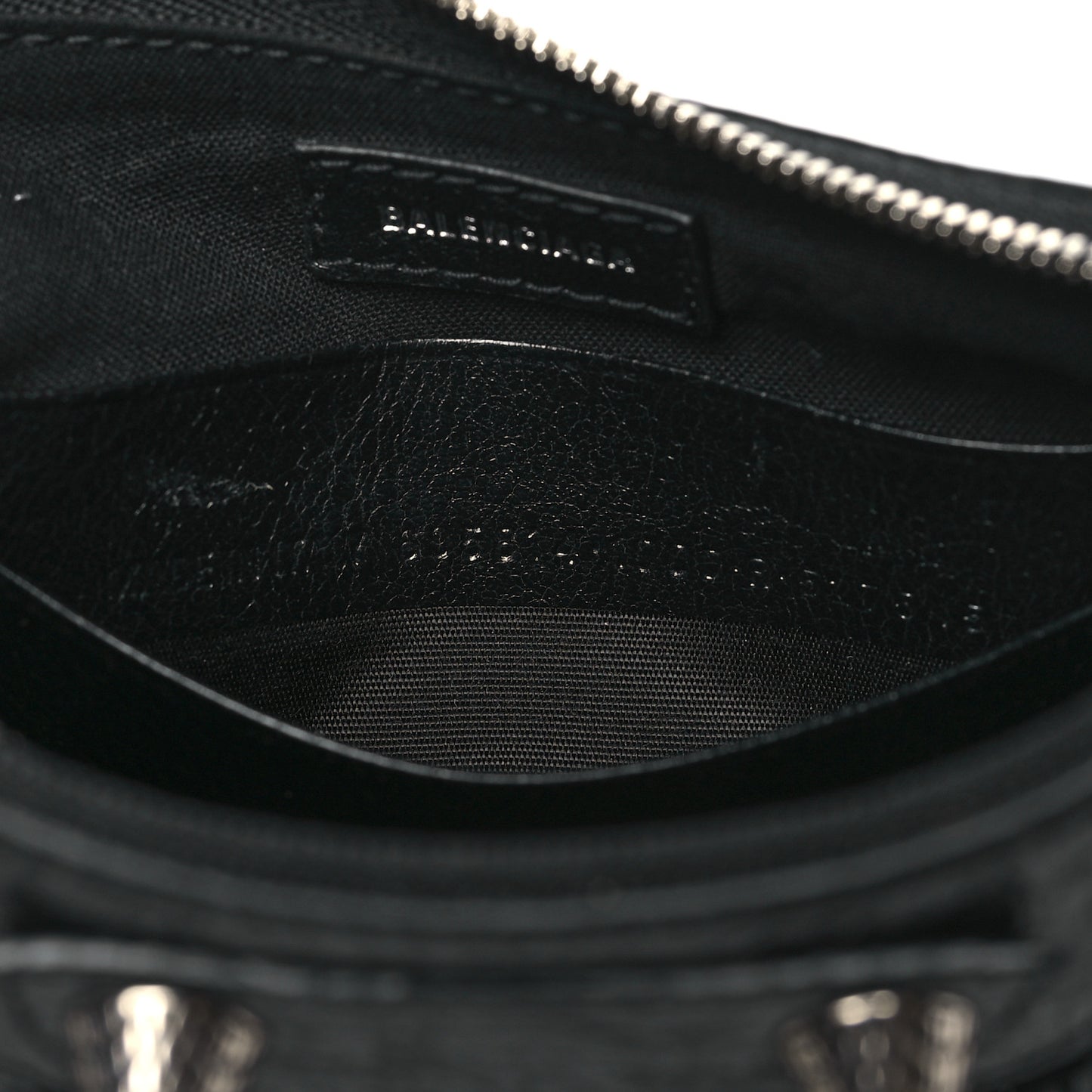 Agneau Arena Le Cagole Mini Purse With Chain Black