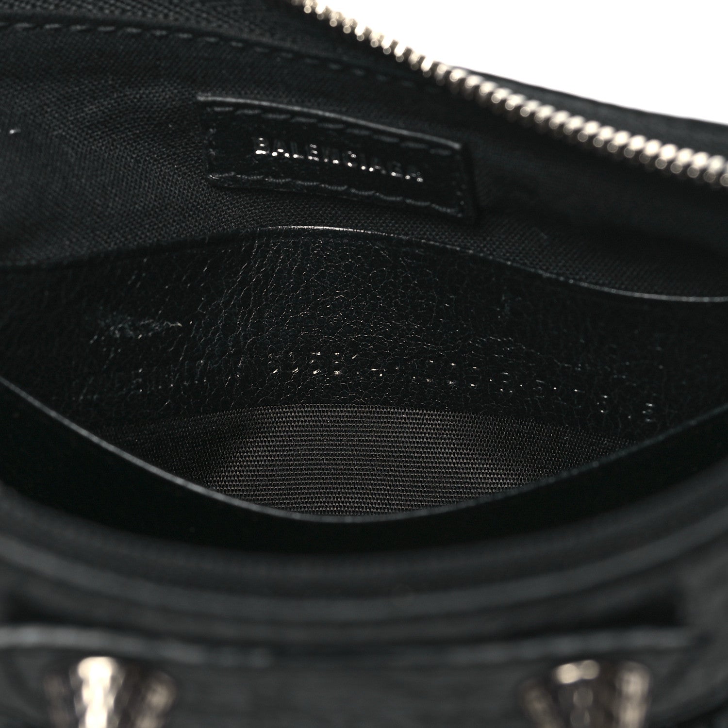 Balenciaga Agneau Arena Le Cagole Mini Purse With Chain Black 7 of 10