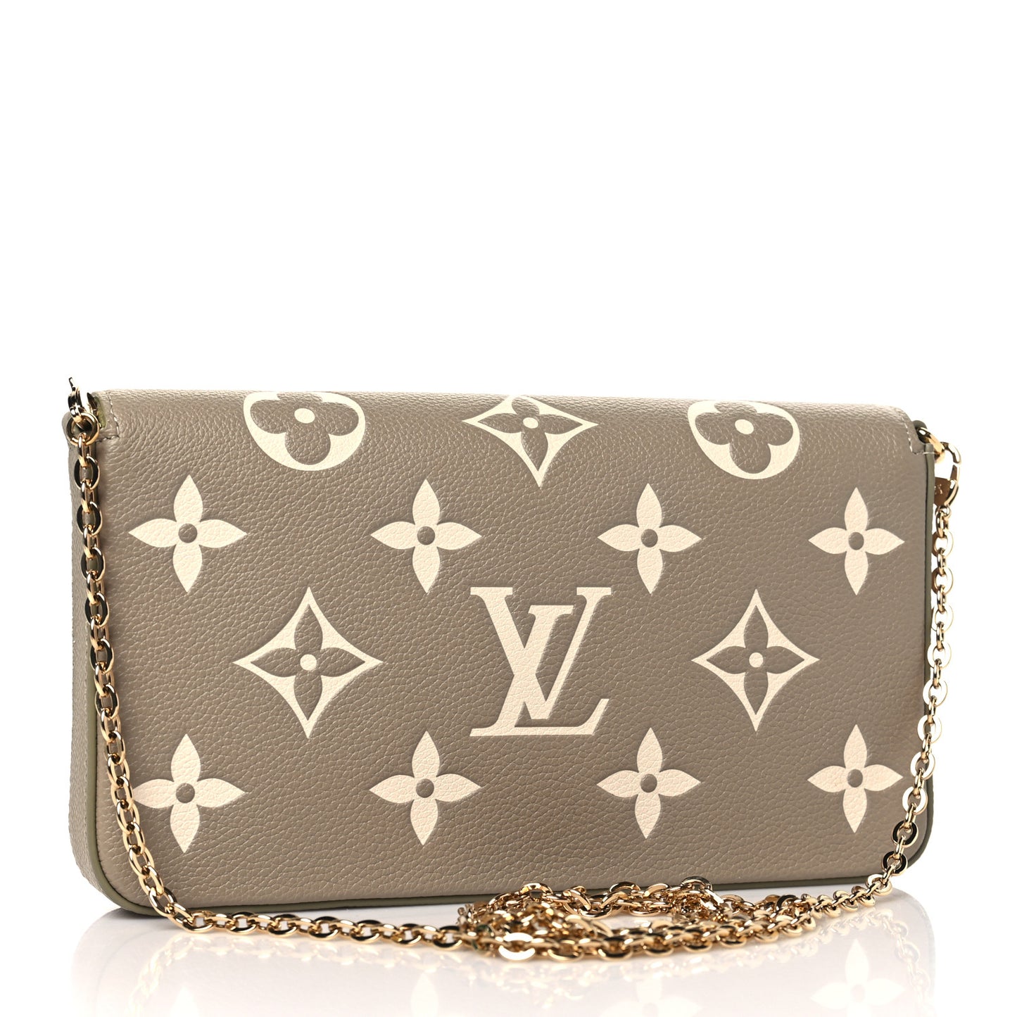 Empreinte Monogram Giant Felicie Pochette Khaki Cream