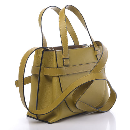Loewe Calfskin Mini Gate Tote Ochre 3 of 10