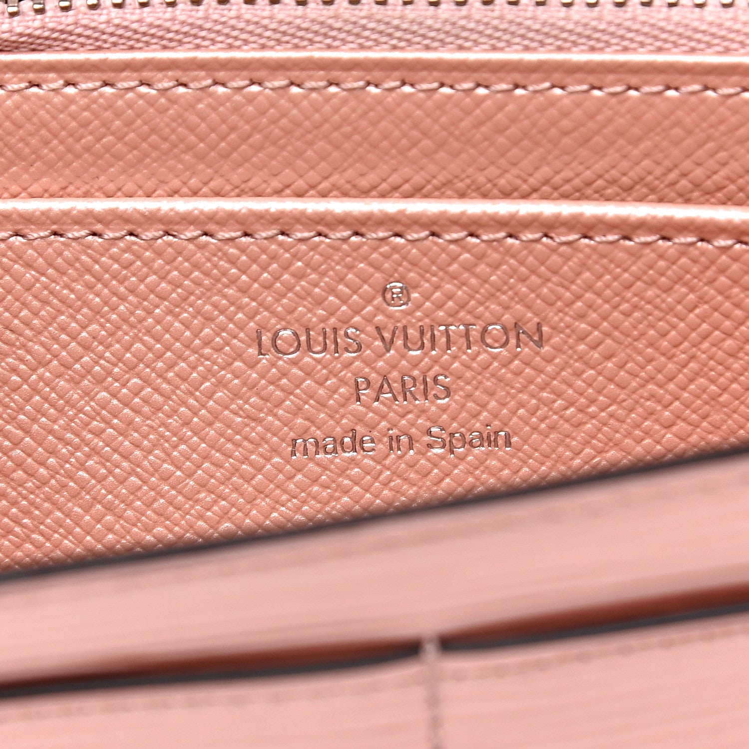 Louis Vuitton Epi Louise Wallet Rose Nacre 5 of 8