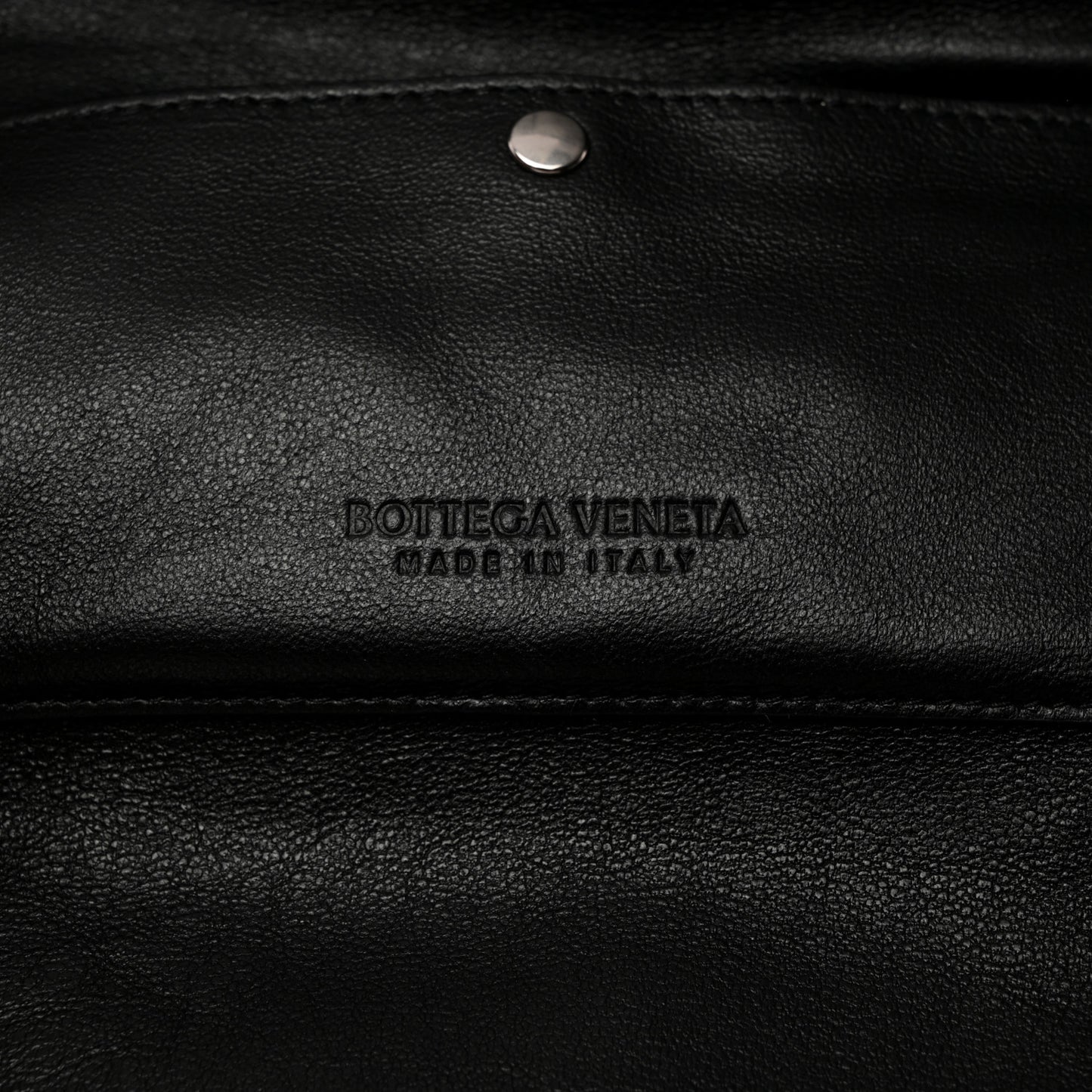 Calfskin Intarsio Toiletry Case Black