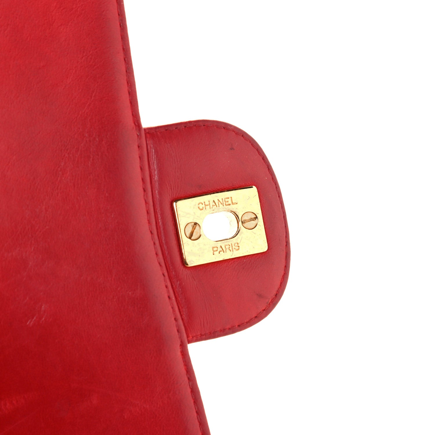 Chanel Lambskin Quilted Medium Double Sided Flap Red 7 of 12