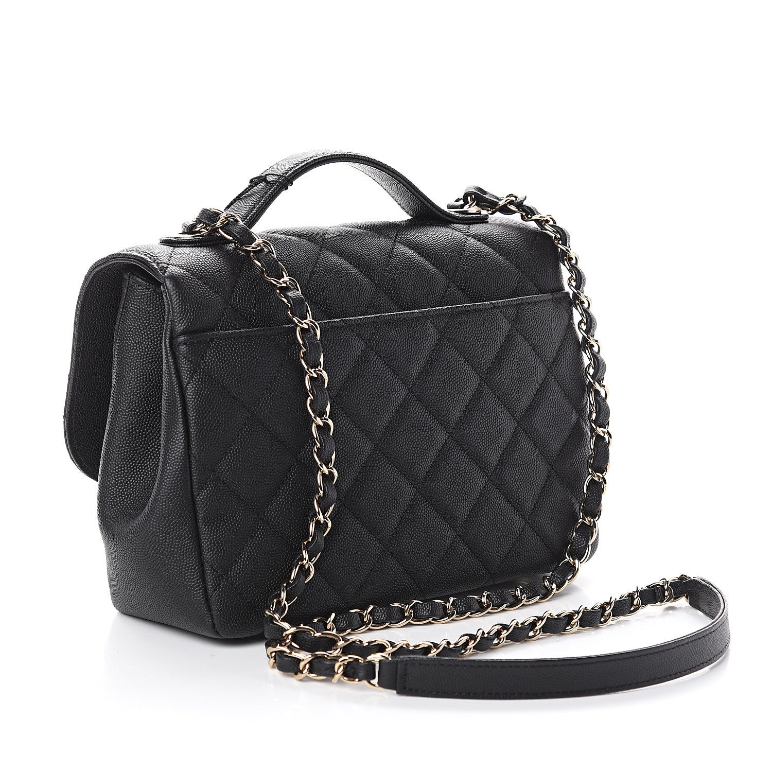 Chanel Caviar Quilted Medium Business Affinity Flap Black 2 of 9