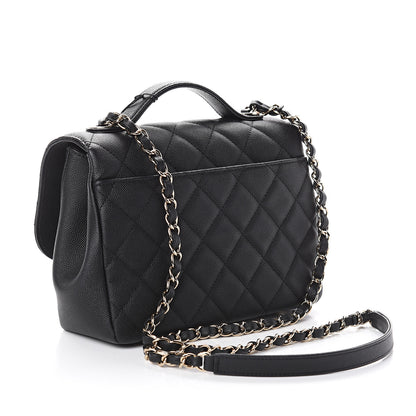 Chanel Caviar Quilted Medium Business Affinity Flap Black 2 of 9