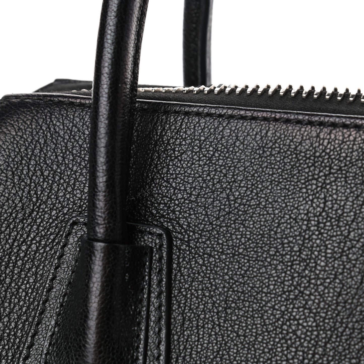 Sugar Goatskin Small Antigona Black